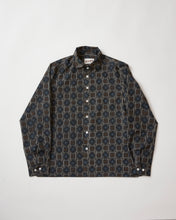 画像をギャラリービューアに読み込む, 5周年・菱四角幾何学模様大島【S】新仕様