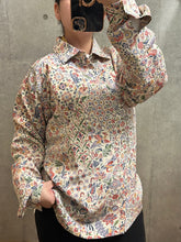 画像をギャラリービューアに読み込む, 斑点地紋に花鳥模様(ビンテージ)【S】