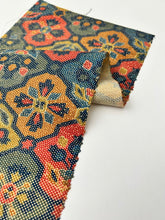 画像をギャラリービューアに読み込む, 鮫小紋に松皮菱に花模様紬【L】