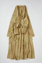 画像をギャラリービューアに読み込む, 黄海松茶色の織り出し地紋【六つ釦】