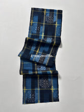 画像をギャラリービューアに読み込む, 絣暈し孔子に華模様紬【ケニジャン】