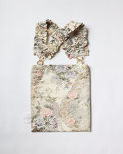 画像をギャラリービューアに読み込む, 千總小紋花車模様・金彩【ギャザートート】②