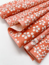 画像をギャラリービューアに読み込む, 変わり紗綾型地紋に小花尽くし【四つ釦】