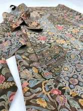 画像をギャラリービューアに読み込む, 水彩暈し風更紗唐草模様【長丈シュッケニ】