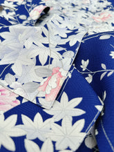 画像をギャラリービューアに読み込む, 楓牡丹模様【長丈シュッケニ・丈91㎝】