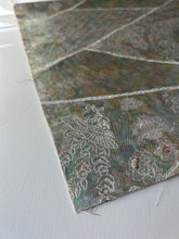 画像をギャラリービューアに読み込む, 【あずま型 中】花鳥模様・西陣引箔・金銀糸