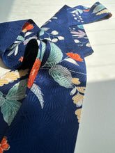 画像をギャラリービューアに読み込む, 変わり菱尽くし地紋に花模様【特短】⚠️キズあり