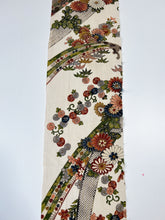 画像をギャラリービューアに読み込む, アンティーク・銀彩縁に古典草花模様