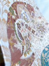 画像をギャラリービューアに読み込む, 地紙に花鳥七宝唐華模様【あずま型 大】上物