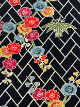 画像をギャラリービューアに読み込む, 檜垣地に梅模様【S】