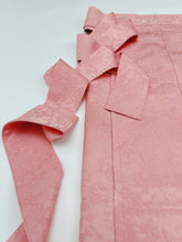 画像をギャラリービューアに読み込む, 織り出し模鴇色草木染無地【長丈シュッケニ・丈91㎝】