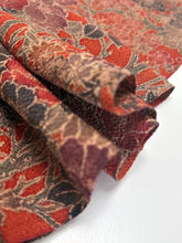 画像をギャラリービューアに読み込む, 鬼しぼ縮緬草花模様【サイドギャザーワンピース】