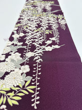 画像をギャラリービューアに読み込む, 金彩藤に松竹梅模様【ティアード】