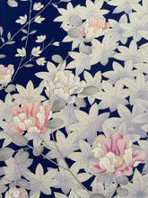 画像をギャラリービューアに読み込む, 楓牡丹模様【長丈シュッケニ・丈91㎝】