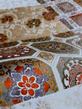 画像をギャラリービューアに読み込む, 蜀江華模様に花菱唐草花模様【あずま型 中】上物