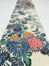 画像をギャラリービューアに読み込む, 流水に草花型染【サイドギャザーワンピース】