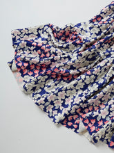 画像をギャラリービューアに読み込む, 変わり波地紋に花尽くし模様【ティアード】