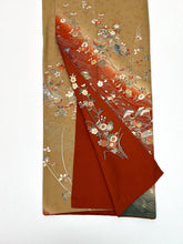 画像をギャラリービューアに読み込む, 流水飾花模様暈し染め金銀彩【フォーマルシュッケニ】