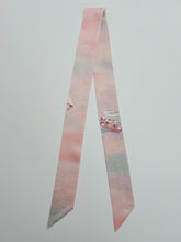 画像をギャラリービューアに読み込む, 縞波地紋に扇・金彩銀際【特短】