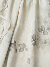 画像をギャラリービューアに読み込む, 抽象地紋に暈し花模様【絹】