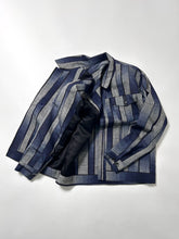 画像をギャラリービューアに読み込む, 縞暈し模様紬【ケニジャン】