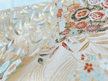 画像をギャラリービューアに読み込む, 排笛に鼓・色紙に草花模様尽くし【あずま型 中】上物