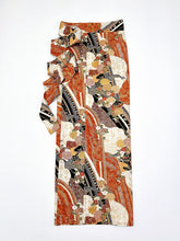 画像をギャラリービューアに読み込む, 七宝地紋に破れ色紙古典柄模様【長丈シュッケニ】