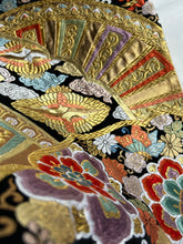 画像をギャラリービューアに読み込む, 唐織正倉院鳳凰・源氏車模様【あずま型 中】上物