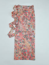 画像をギャラリービューアに読み込む, 紗綾型地紋に絞りに梅葉模様【長丈シュッケニ】【日本橋三越品】