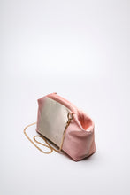 画像をギャラリービューアに読み込む, 薄錆青磁・桃暈し格子地織【ケニガマ・大】