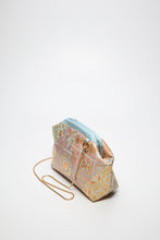 画像をギャラリービューアに読み込む, 切ばめ亀甲天上井格子草花模様【ケニガマ・大】