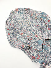 画像をギャラリービューアに読み込む, 膨れ織り花鳥模様【六つ釦】