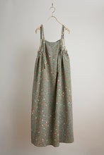 画像をギャラリービューアに読み込む, 縮緬・椿尽くし模様【サイドギャザーワンピース】