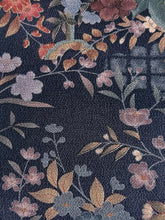 画像をギャラリービューアに読み込む, 縮緬草花模様【サイドギャザーワンピース】