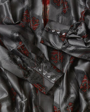 画像をギャラリービューアに読み込む, 亀甲幾何学織り模様【四つ釦】