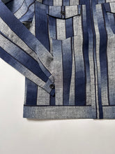 画像をギャラリービューアに読み込む, 縞暈し模様紬【ケニジャン】