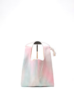 画像をギャラリービューアに読み込む, 薄錆青磁・桃暈し格子地織①【ケニショ・小】