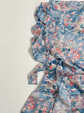 画像をギャラリービューアに読み込む, 雲絵に四季の草花尽くし模様【長丈シュッケニ・丈91㎝】