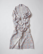 画像をギャラリービューアに読み込む, 流水模様に小花尽くし模様【六つ釦】