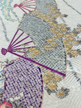 画像をギャラリービューアに読み込む, 波型地紋に重ね扇模様【ギャザータイプ】