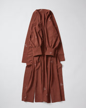 画像をギャラリービューアに読み込む, 半纏模様に飛び花柄模様【四つ釦】