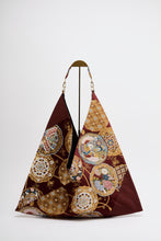 画像をギャラリービューアに読み込む, 本金箔絵皿丸華模様【あずま型 大】