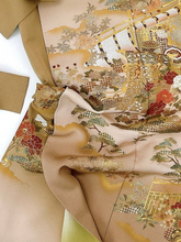 画像をギャラリービューアに読み込む, 金彩几帳模様・松竹梅【フォーマルシュッケニ】