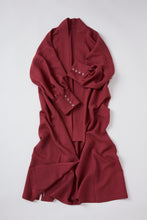 画像をギャラリービューアに読み込む, 葡萄茶織り出し模様【四つ釦】