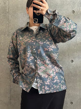 画像をギャラリービューアに読み込む, 流水に草花人物模様・紬【S】