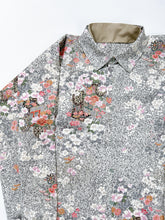 画像をギャラリービューアに読み込む, 紗綾型地紋にのり散らしに御所車模様【S】