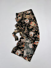 画像をギャラリービューアに読み込む, 麻の葉地紋に破れ色紙に松竹梅模様【長丈シュッケニ・丈91㎝】