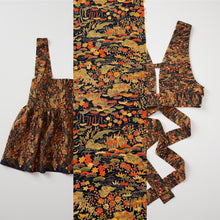 画像をギャラリービューアに読み込む, 風景に松笹楓模様・縮緬