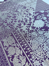 画像をギャラリービューアに読み込む, 縦錦の吉祥・唐草模様【あずま型 大】上物