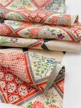 画像をギャラリービューアに読み込む, 大花地紋に天井居模様【四つ釦】